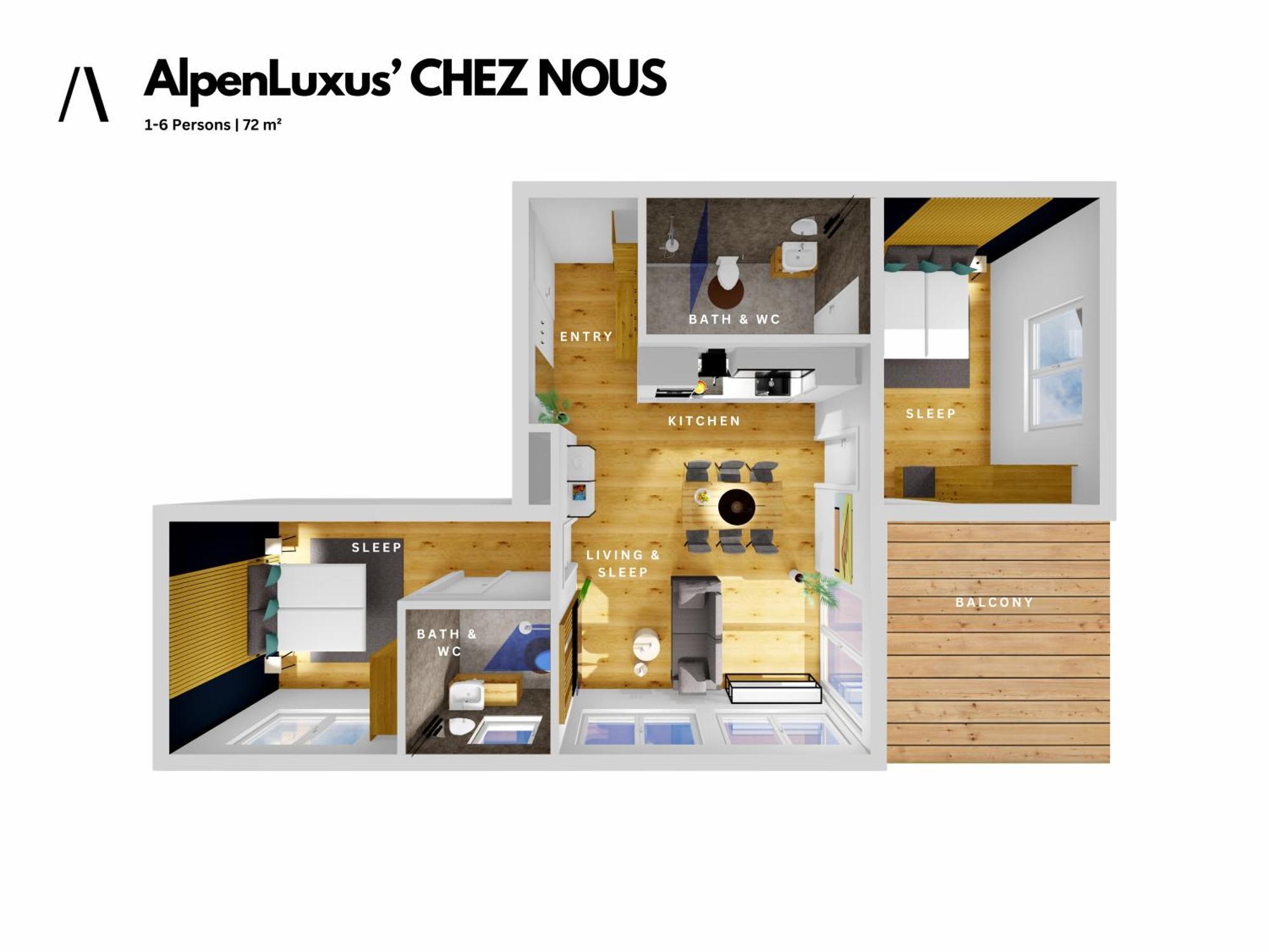 Chez Nous - Balcony Und Car Park By Alpenluxus Appartements Фюген Экстерьер фото
